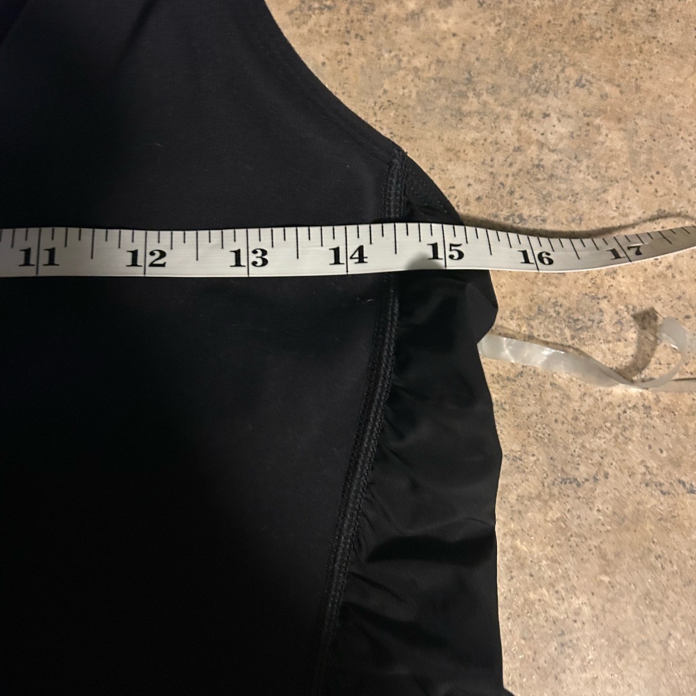 Athleta Romper - black “Mesh Me Up Bodysuit” halter neck activewear - Picture 11 of 12